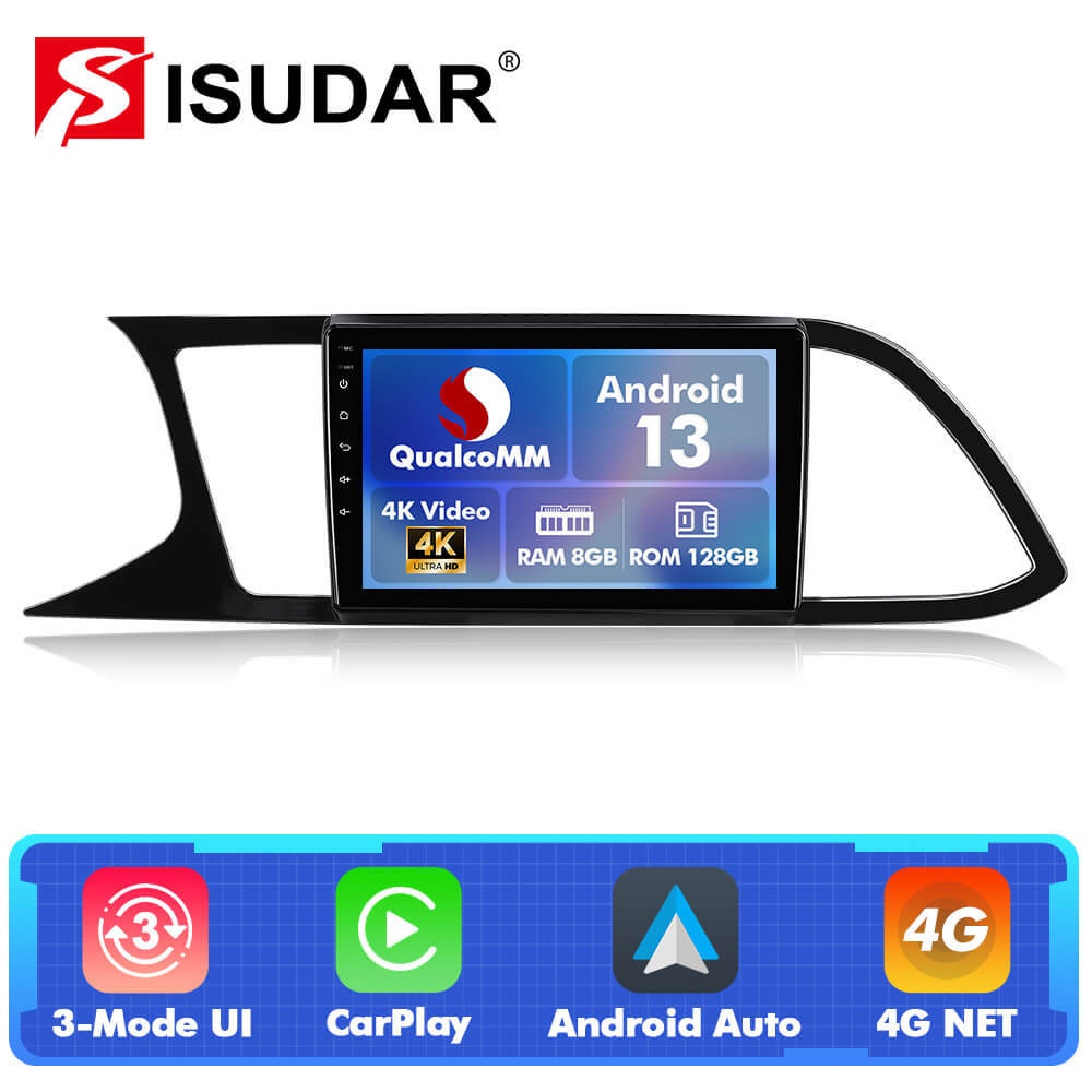 Q74 Qualcomm Android 13 For Seat LEON 2012-2020  9" Car Radio