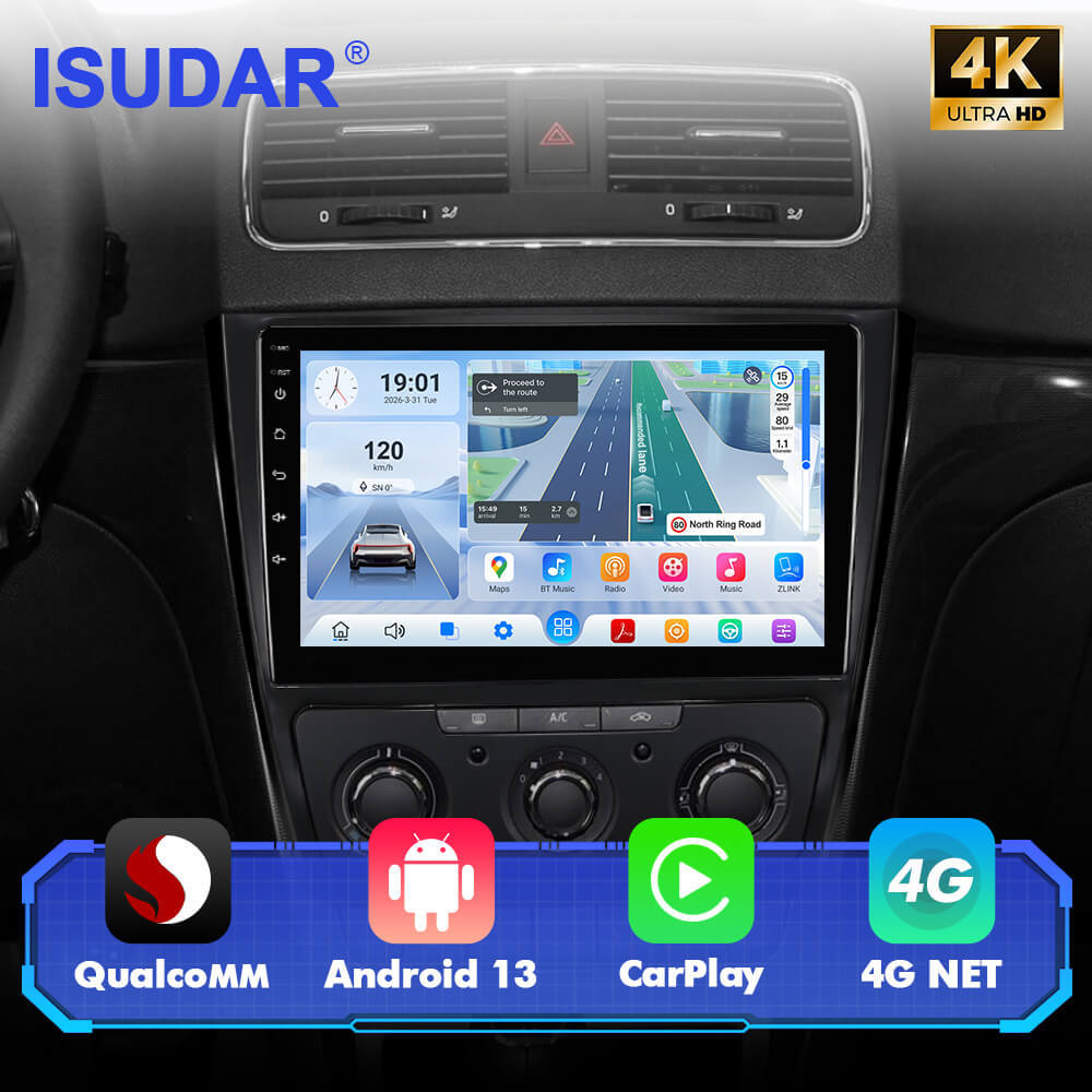 Q74 Qualcomm Android 13 For Skoda Yeti 2009-2013 10" Car Radio