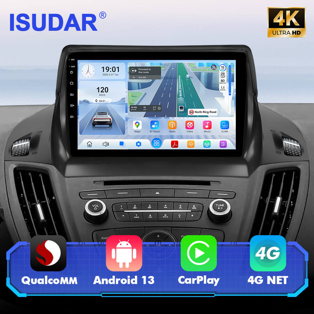 Q74 Qualcomm Android 13 For Ford Escape 2013-2016 9" Car Radio