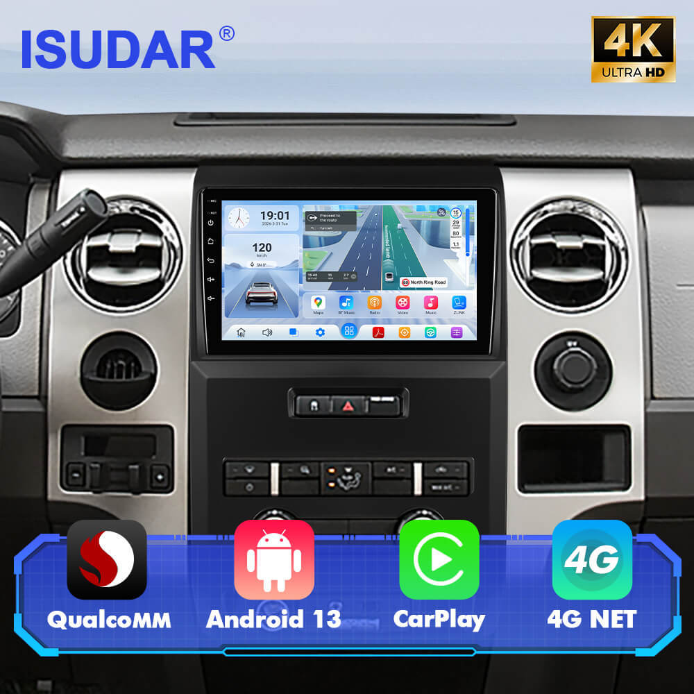 Q74 Qualcomm Android 13 For Ford F-150 F150 SVT Raptor 2009-2012  9" Car Radio
