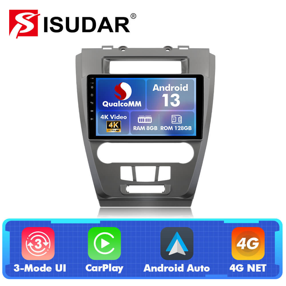 Q74 Qualcomm Android 13 For Ford Fusion Mondeo Mustang 2009-201210" Car Radio