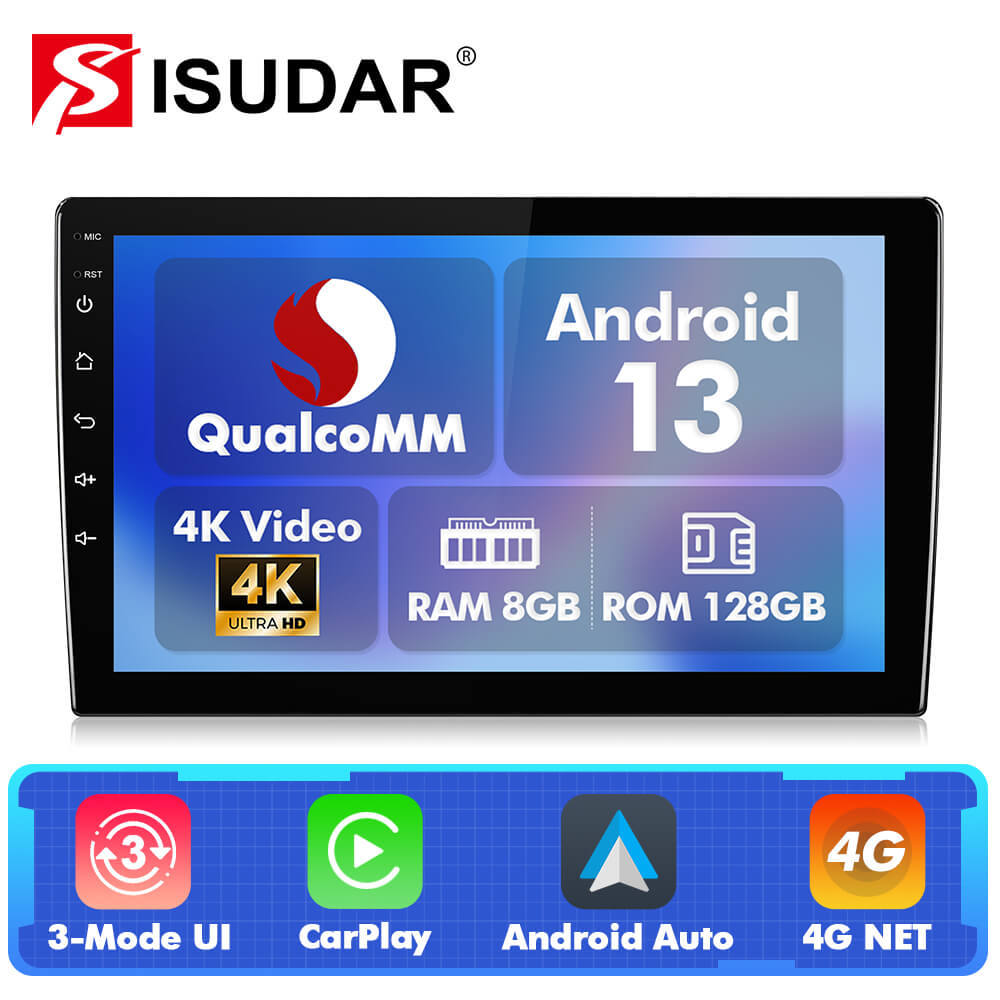 Q74 Qualcomm Android 13 For Ford Mondeo S-max Focus Kuga C MAX Transit Galaxy Fiesta 9" Car Radio