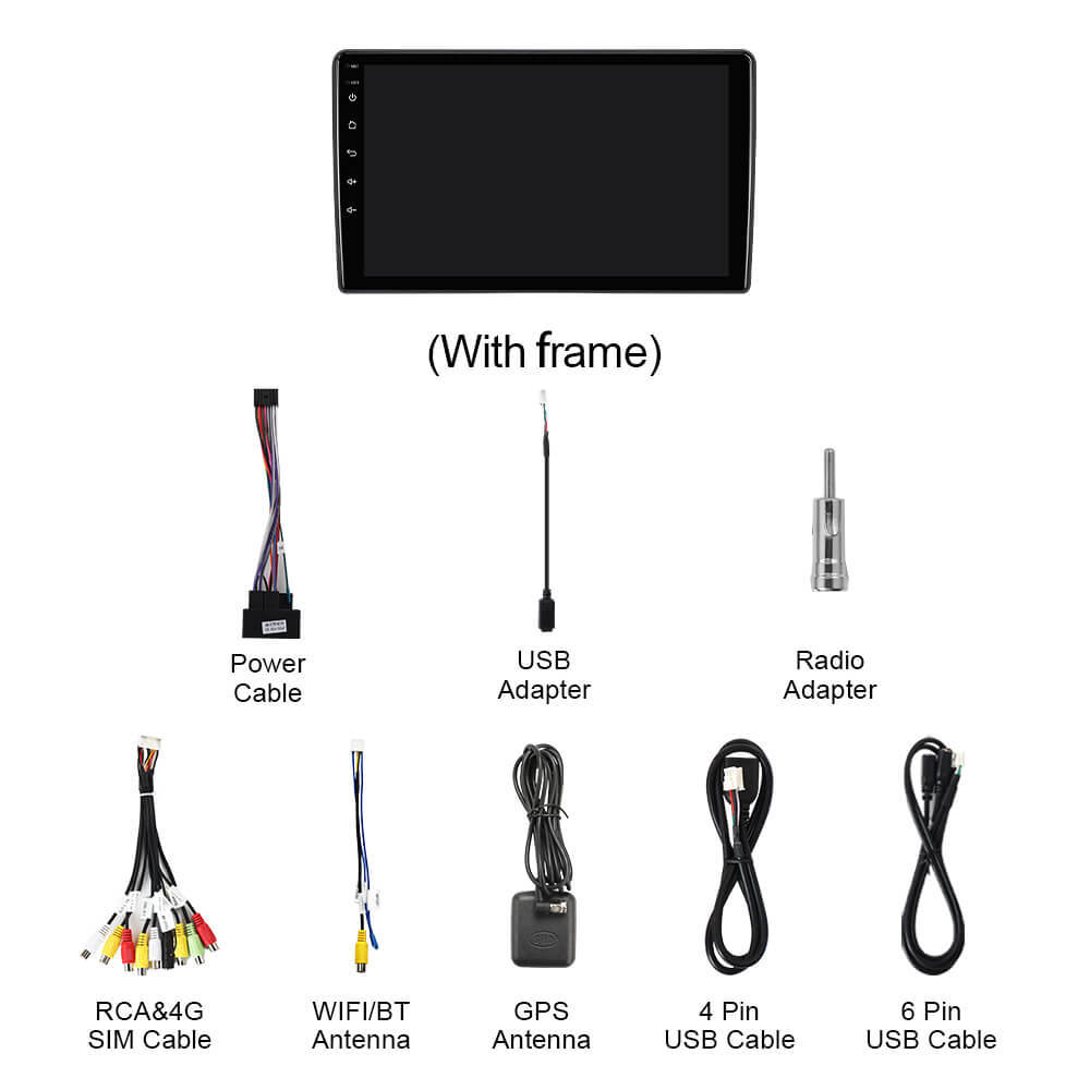 Q74 Qualcomm Android 13 For Ford Mondeo S-max Focus Kuga C MAX Transit Galaxy Fiesta 9" Car Radio