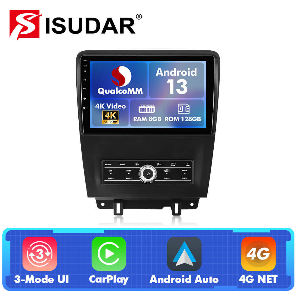 Q74 Qualcomm Android 13 For Ford Mustang 2010-2014 9" Car Radio