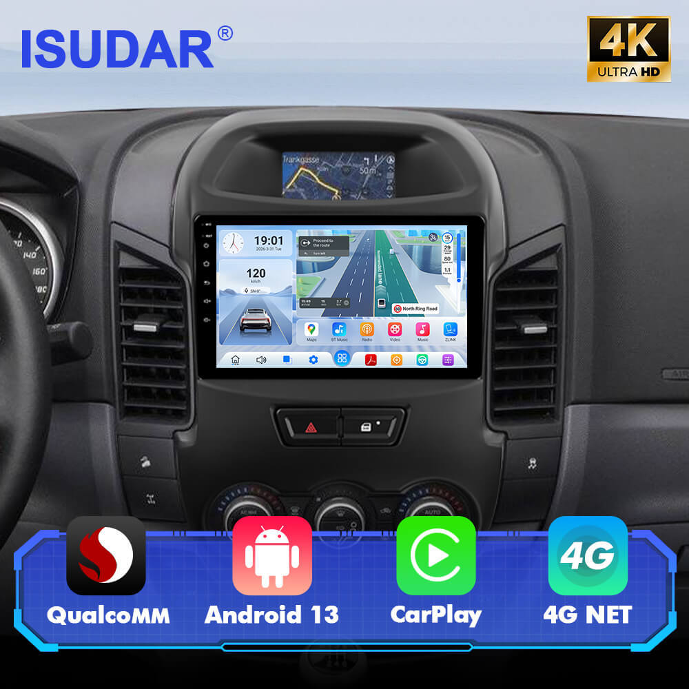 Q74 Qualcomm Android 13 For Ford Ranger 2012-2017 9" Car Radio