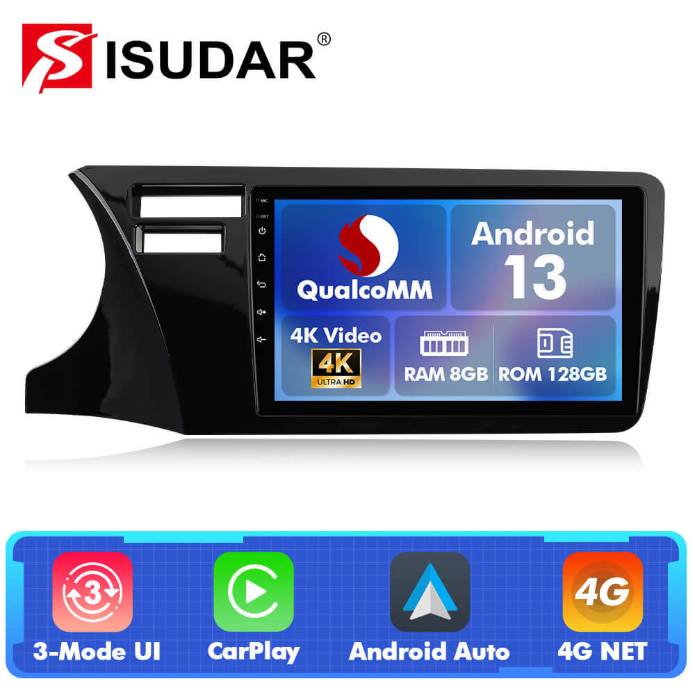 Q74 Qualcomm Android 13 For Honda City 2014-2019 9" Car Radio