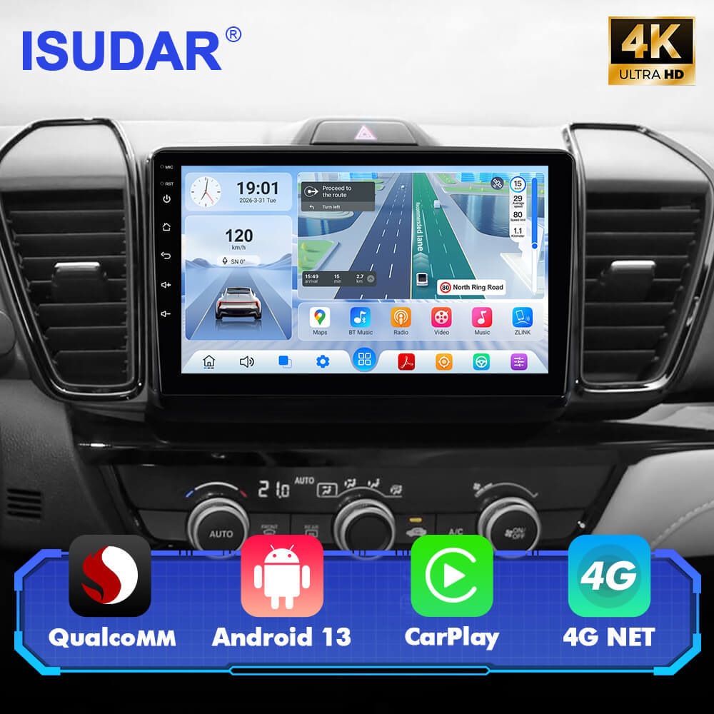 Q74 Qualcomm Android 13 For Honda City 2020- 9" Car Radio