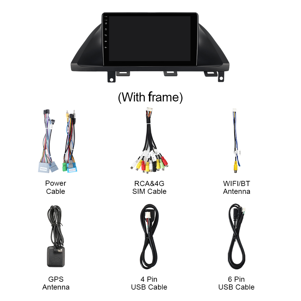Q74 Qualcomm Android 13 For Honda Odyssey 2005 - 2010 9" Car Radio