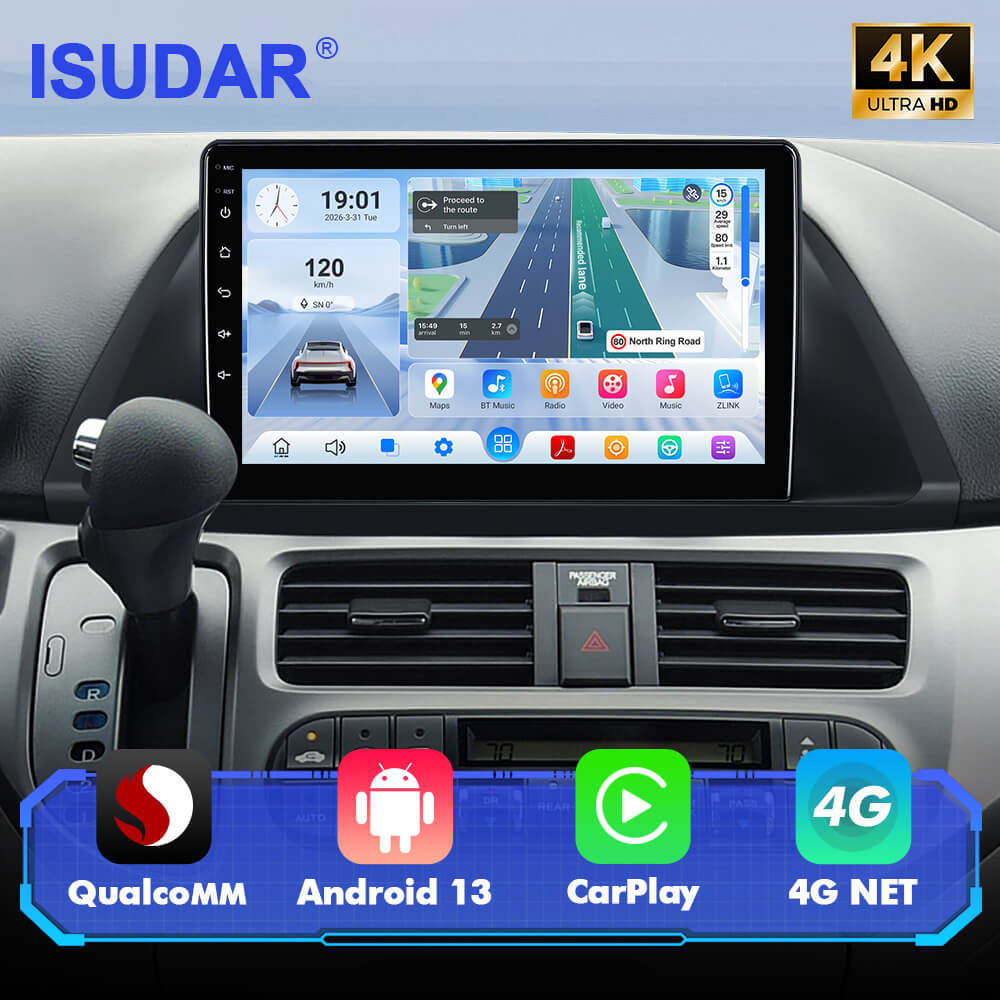 Q74 Qualcomm Android 13 For Honda Odyssey 2005 - 2010 9" Car Radio