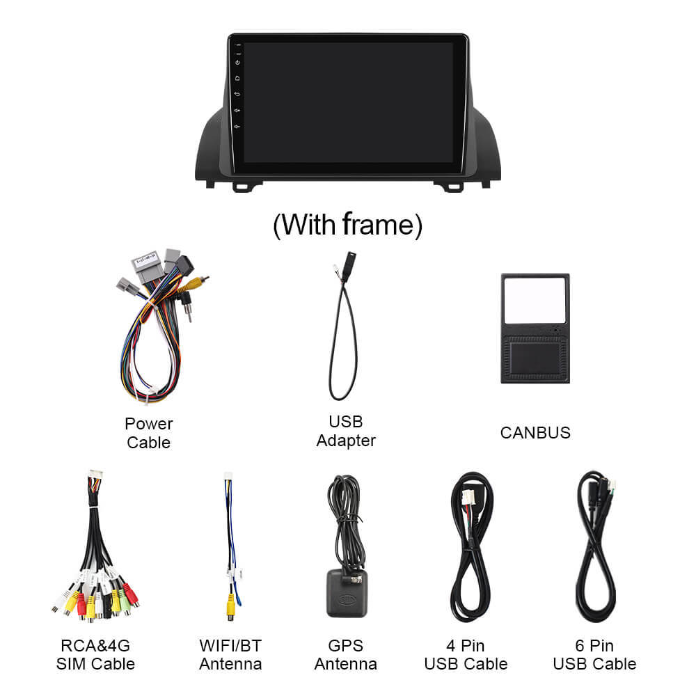 For Honda Accord 10th 2018-2022 Q74 Qualcomm Android 13 10" Car Radio