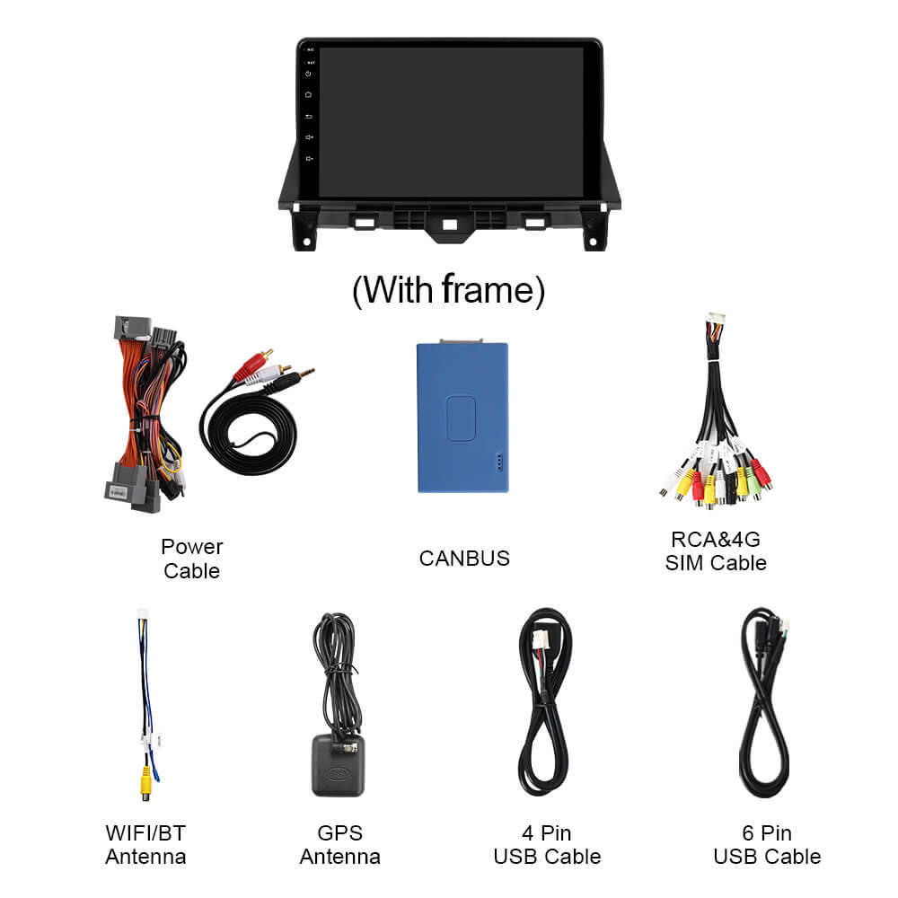 For Honda Accord 8 2008-2013 Q74 Qualcomm Android 13 10" Car Radio
