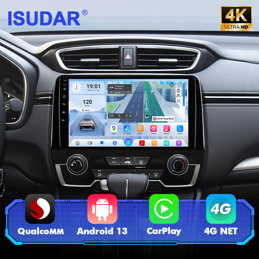 For Honda CRV 2017-2020 Q74 Qualcomm Android 13 10.1" Car Radio