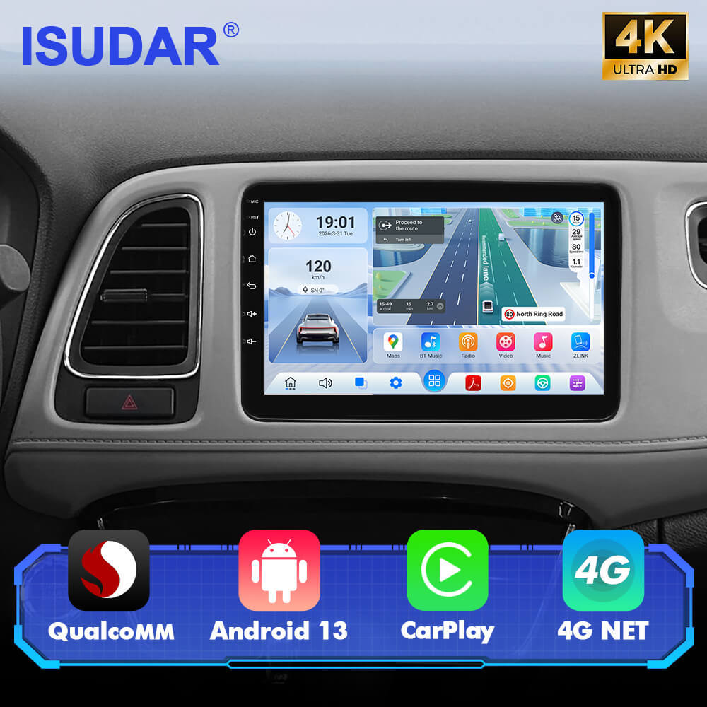 Q74 Qualcomm Android 13 For Honda Vezel HR-V HRV 2013-2022 9" Car Radio