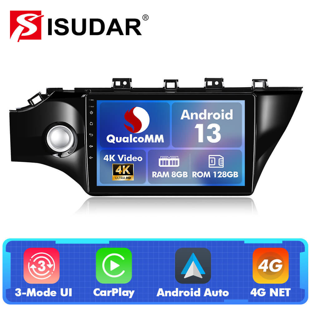 For KIA RIO 4 2017-2021 Q74 Qualcomm Android 13 10" Car Radio
