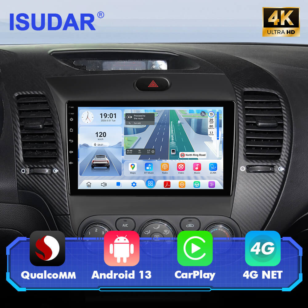 For Kia K3 Cerato 3 Forte 2013-2017 Q74 Qualcomm Android 13 9" Car Radio