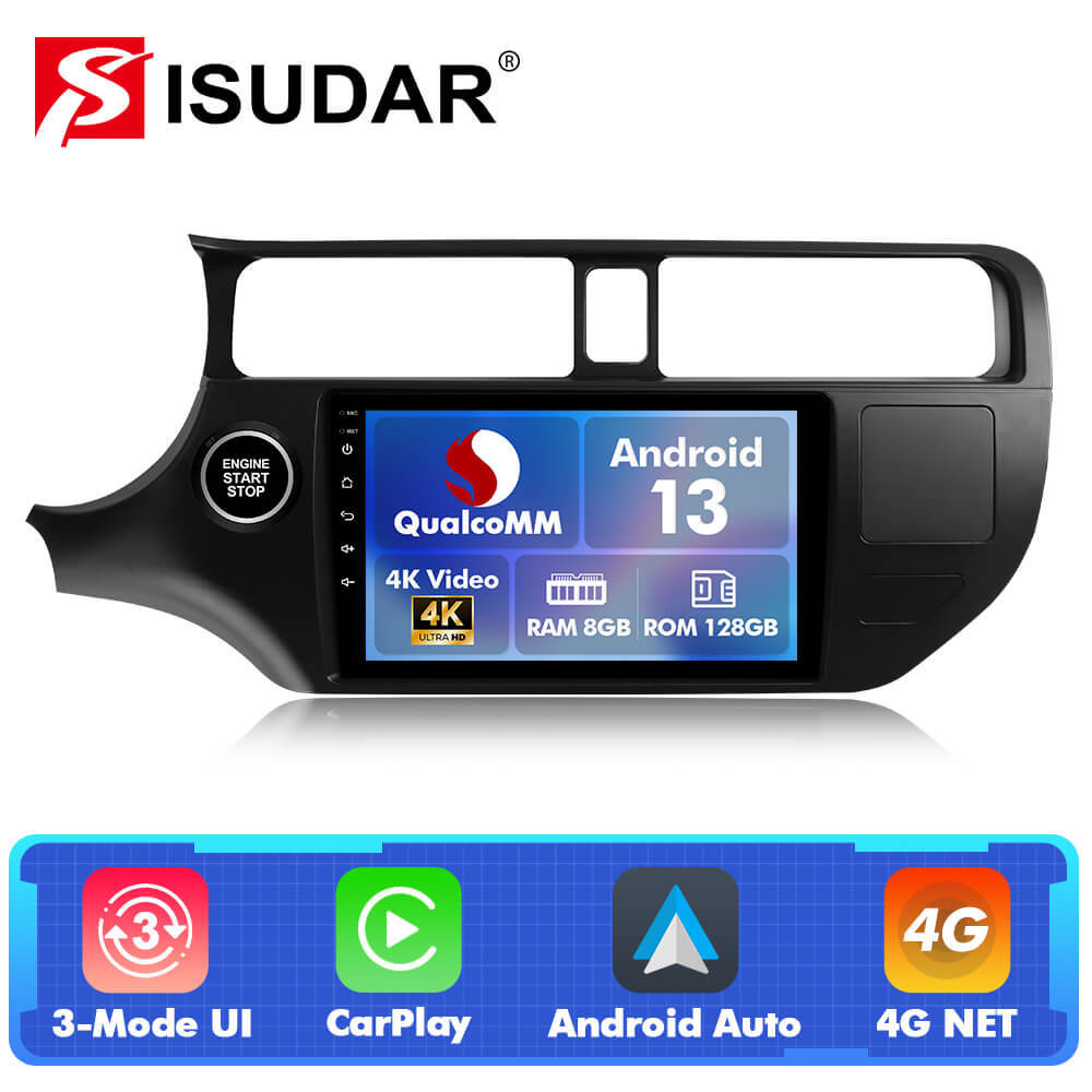 For Kia Rio 4 K3 2012-2017 Q74 Qualcomm Android 13 9" Car Radio