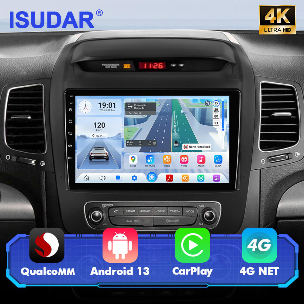 For Kia Sorento MK3 2014-2015 Q74 Qualcomm Android 13 9" Car Radio