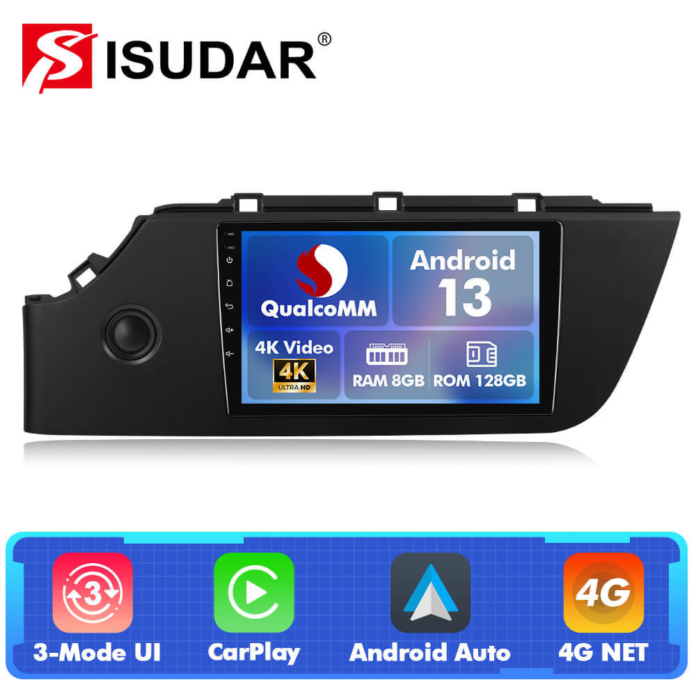 For KIA RIO 4 2020 2021 Q74 Qualcomm Android 13 9" Car Radio