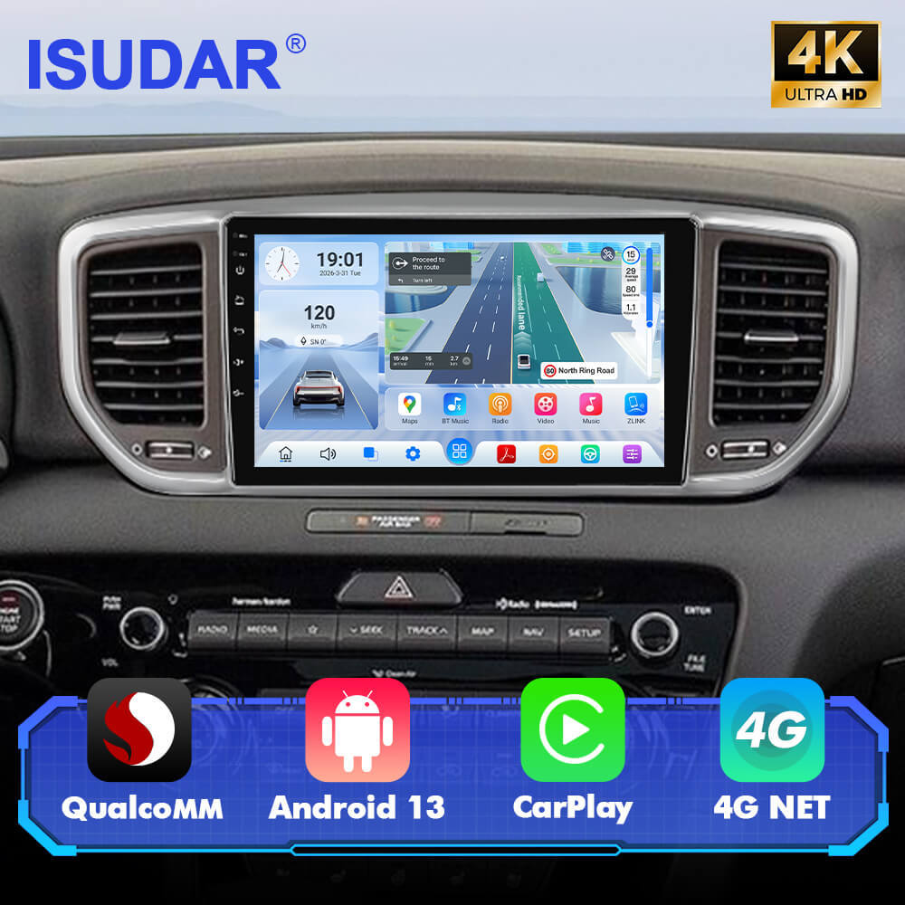 For KIA Sportage 4 KX5 2016-2018 Q74 Qualcomm Android 13 9" Car Radio