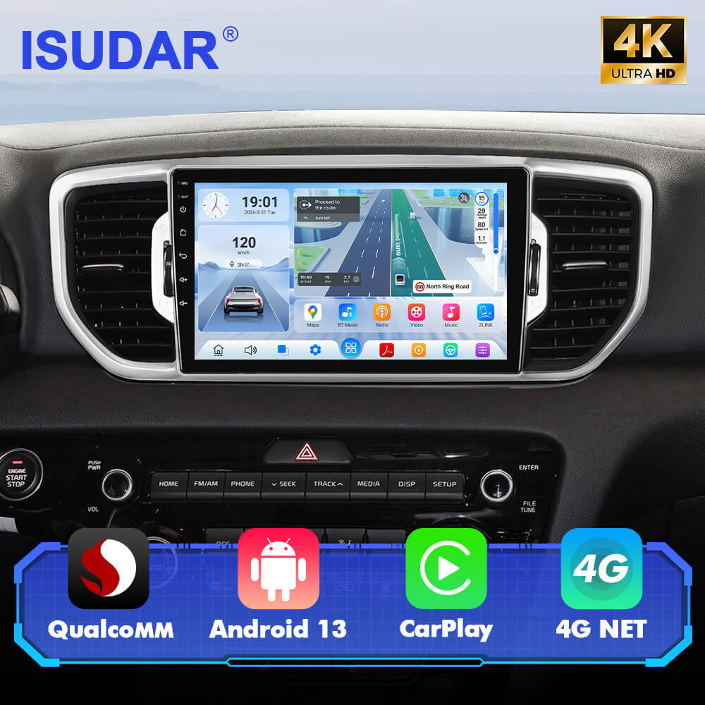 For KIA Sportage 4 KX5 2016-2018 Q74 Qualcomm Android 13 9" Car Radio