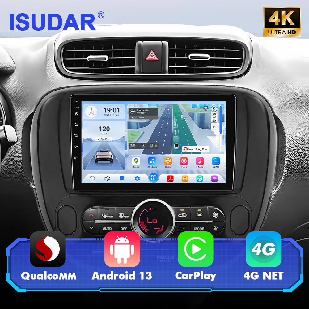 For Kia Soul 2014-2019 Q74 Qualcomm Android 13 9" Car Radio