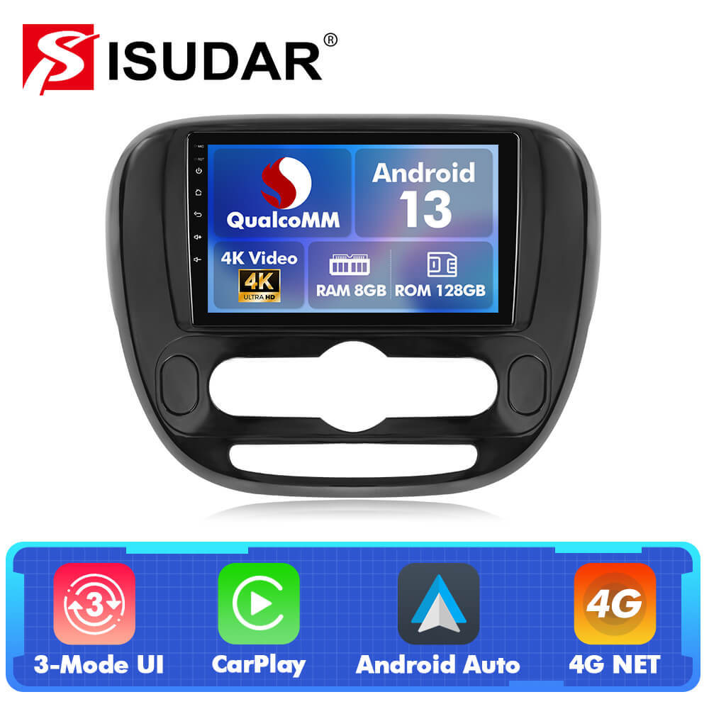For Kia Soul 2014-2019 Q74 Qualcomm Android 13 9" Car Radio