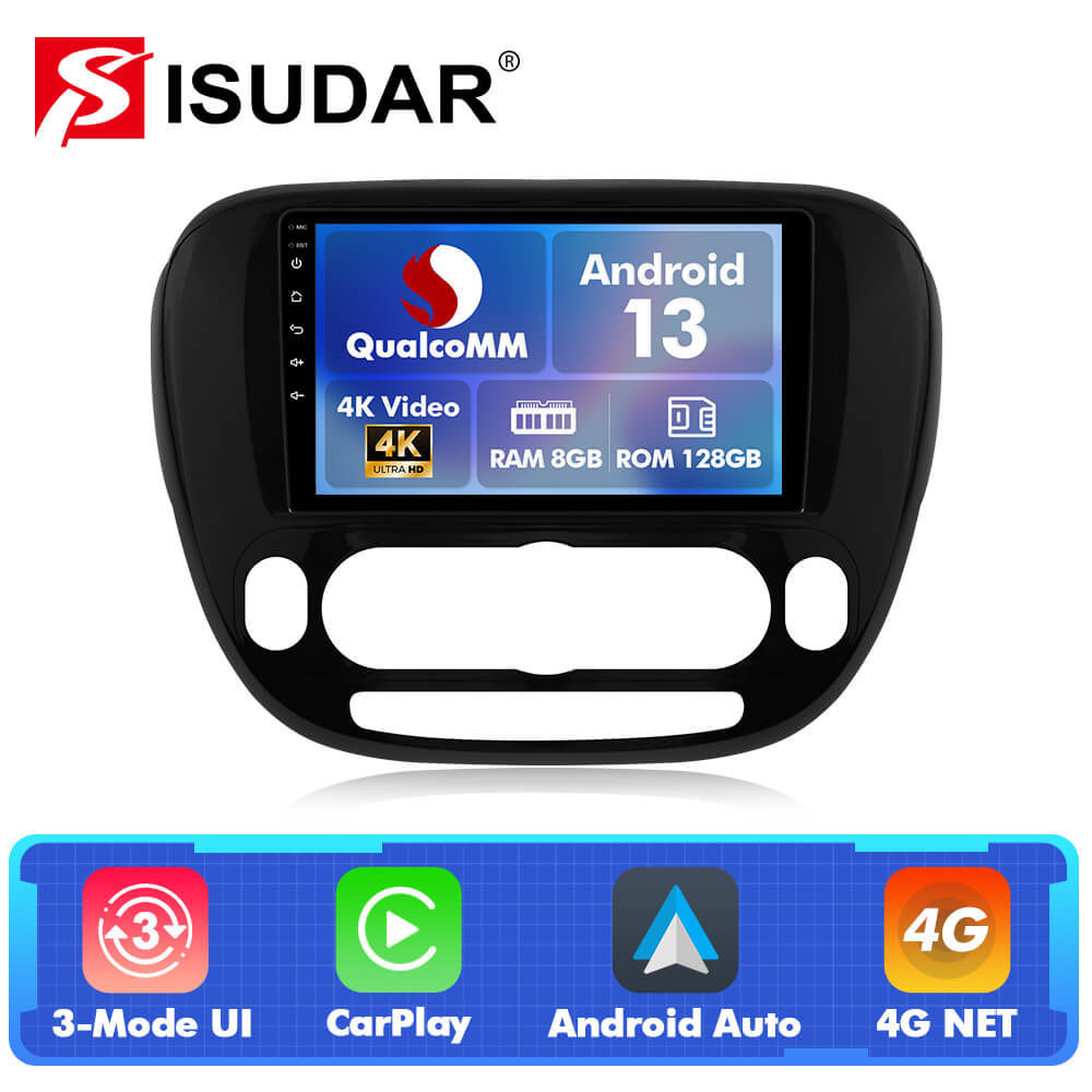 For Kia Soul 2014-2019 Q74 Qualcomm Android 13 9" Car Radio