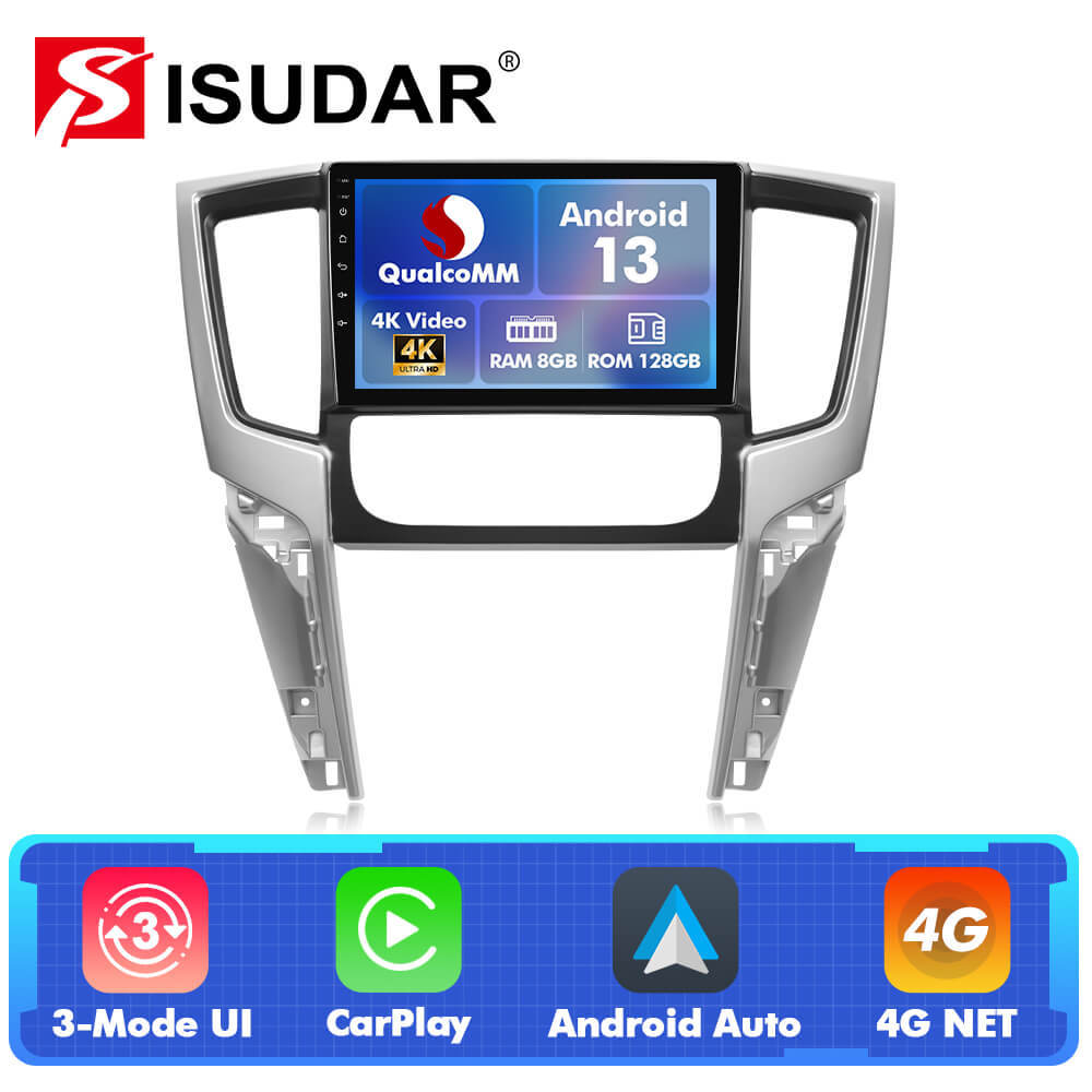 For Mitsubishi L200 2021-2024 Q74 Qualcomm Android 13 9" Car Radio