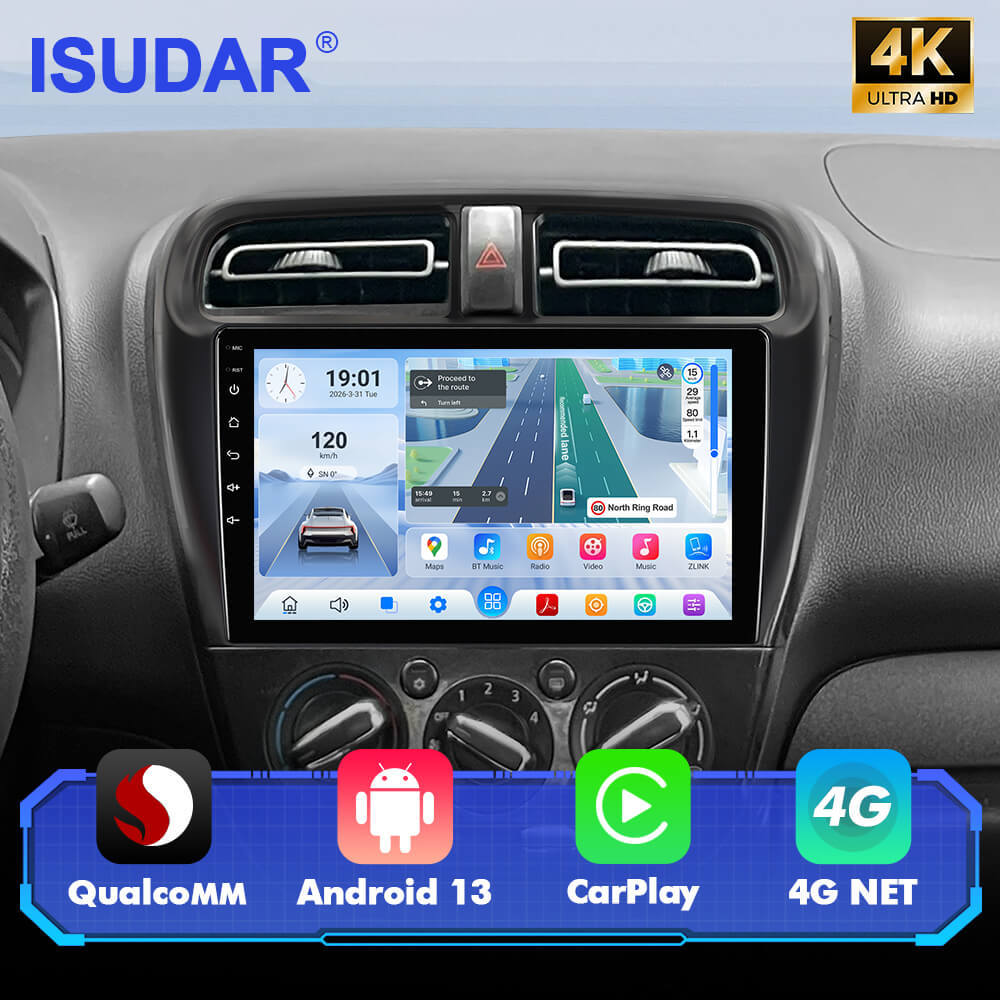 For Mitsubishi Mirage/ Space Star 2012-2018 Q74 Qualcomm Android 13 9" Car Radio