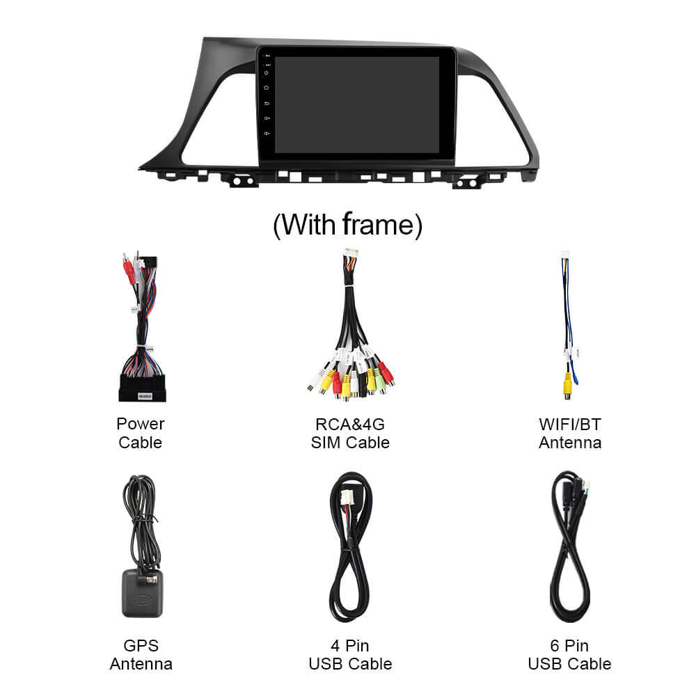 For Hyundai Sonata 7 LF 2014-2017 Q74 Qualcomm Android 13 9" Car Radio