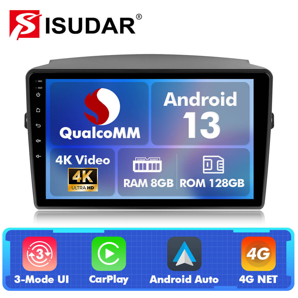 For Toyota Sienna 2004-2010 Q74 Qualcomm Android 13 9" Car Radio