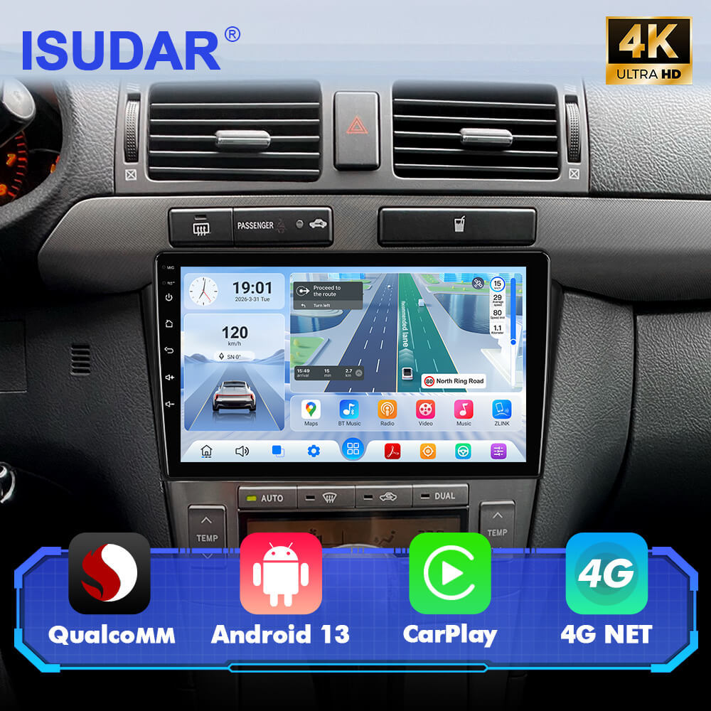For Toyota Avensis 2002-2008 Q74 Qualcomm Android 13 9" Car Radio