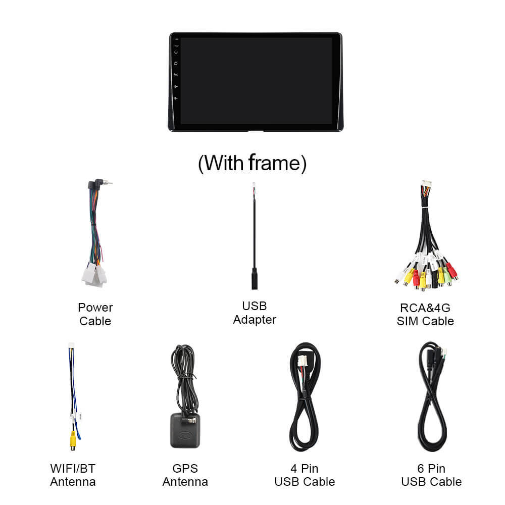 For Toyota Sienna 2015-2018 Q74 Qualcomm Android 13 9" Car Radio