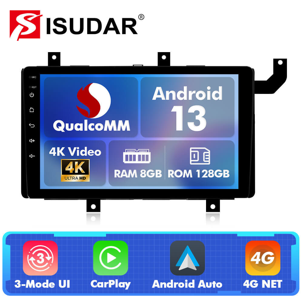 For Toyota Tacoma 2016-2021 Q74 Qualcomm Android 13 9" Car Radio