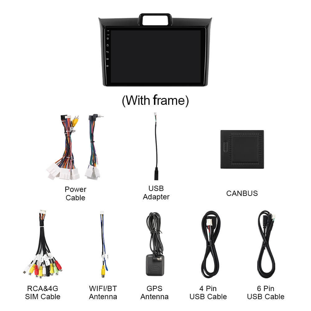 For Toyota Corolla Axio Fielder 2012-2021 Q74 Qualcomm Android 13 9" Car Radio