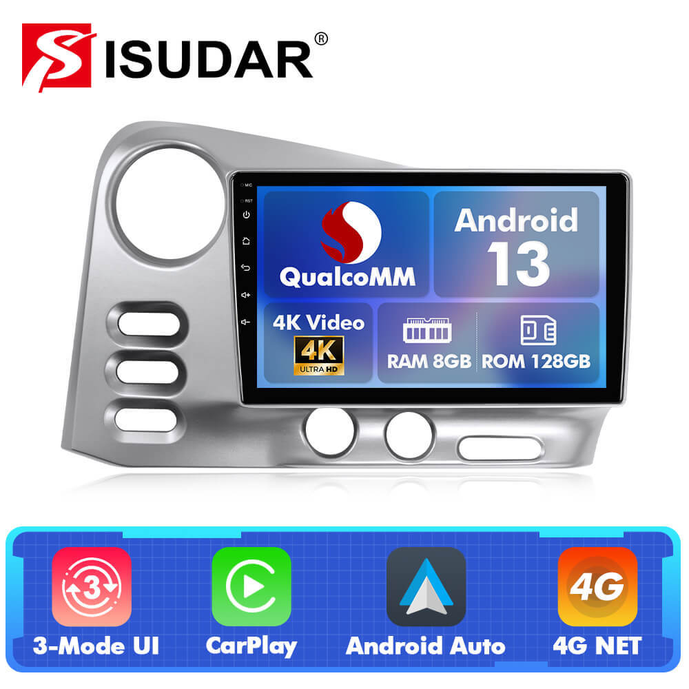 For Toyota Matrix 2003-2004 & Pontiac Vibe 2003-2008 Q74 Qualcomm Android 13 9" Car Radio