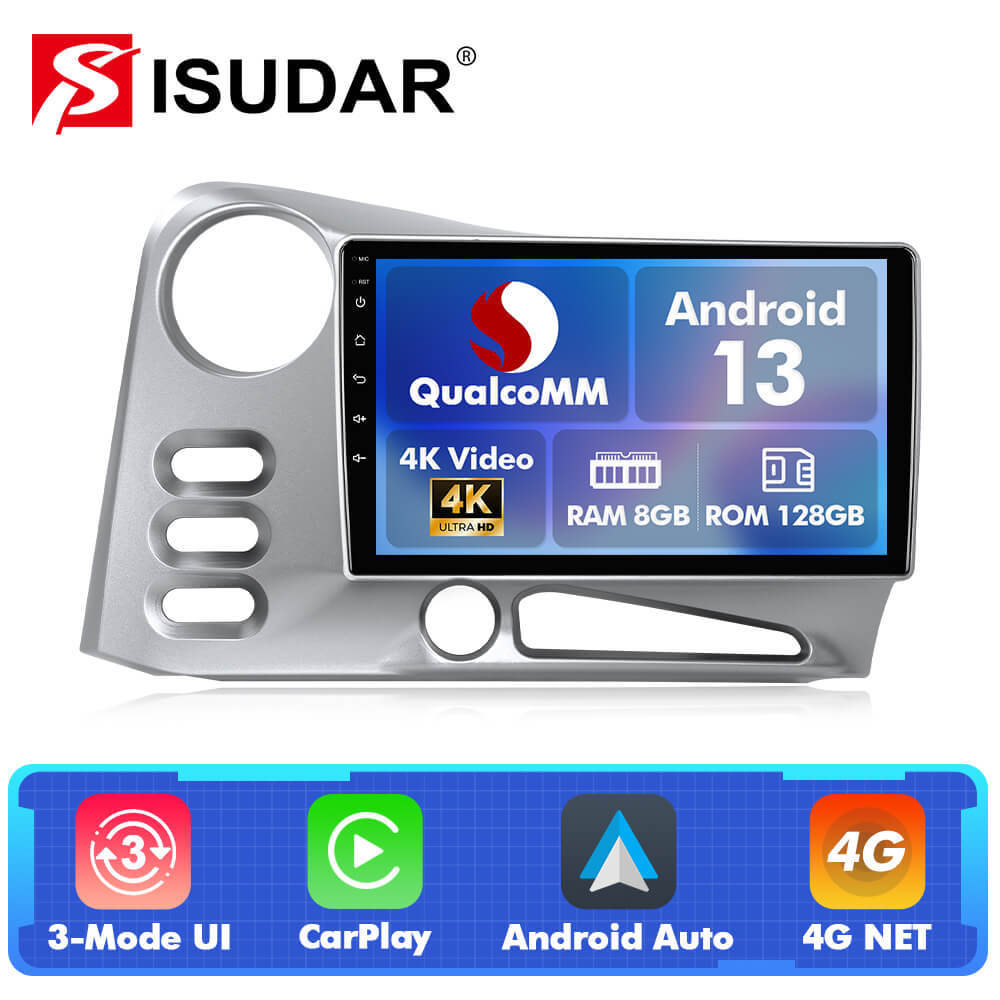 For Toyota Matrix 2005-2008 Q74 Qualcomm Android 13 9" Car Radio