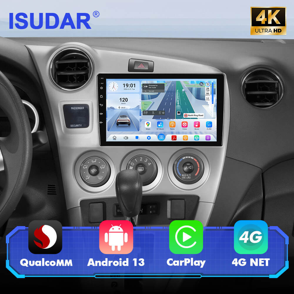 For Toyota Matrix 2009-2014 Q74 Qualcomm Android 13 9" Car Radio