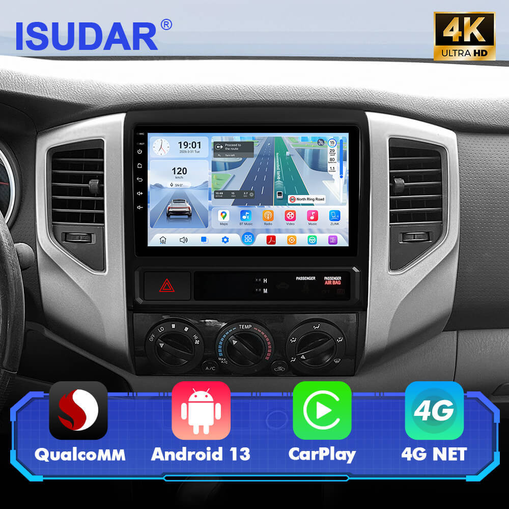 For Toyota Tacoma 2 N200 Hilux 2005-2015 Q74 Qualcomm Android 13 9" Car Radio