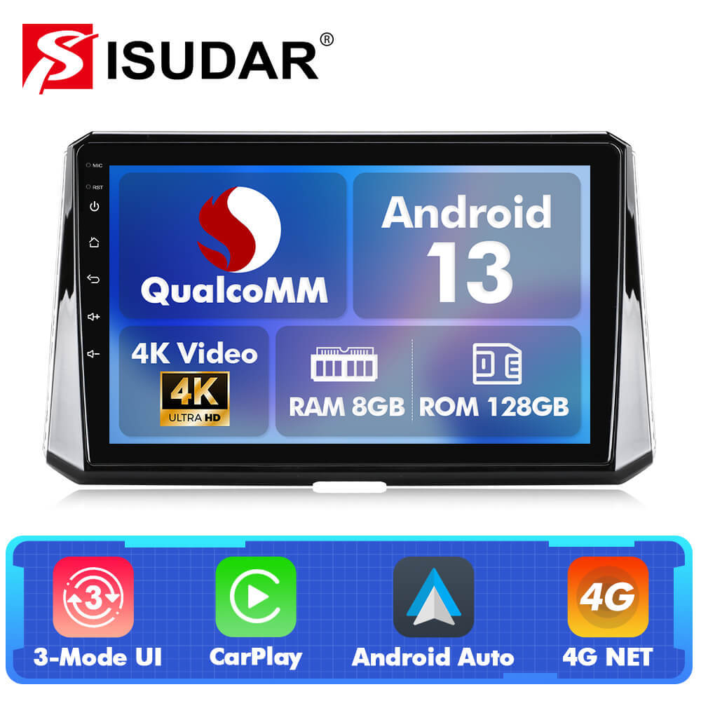 For Toyota Corolla 2018-2021 Q74 Qualcomm Android 13 10" Car Radio