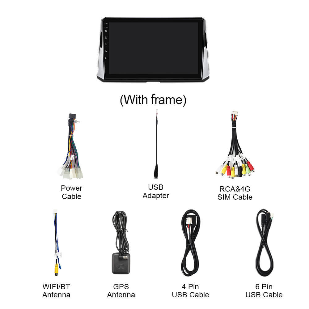 For Toyota Corolla 2018-2021 Q74 Qualcomm Android 13 10" Car Radio