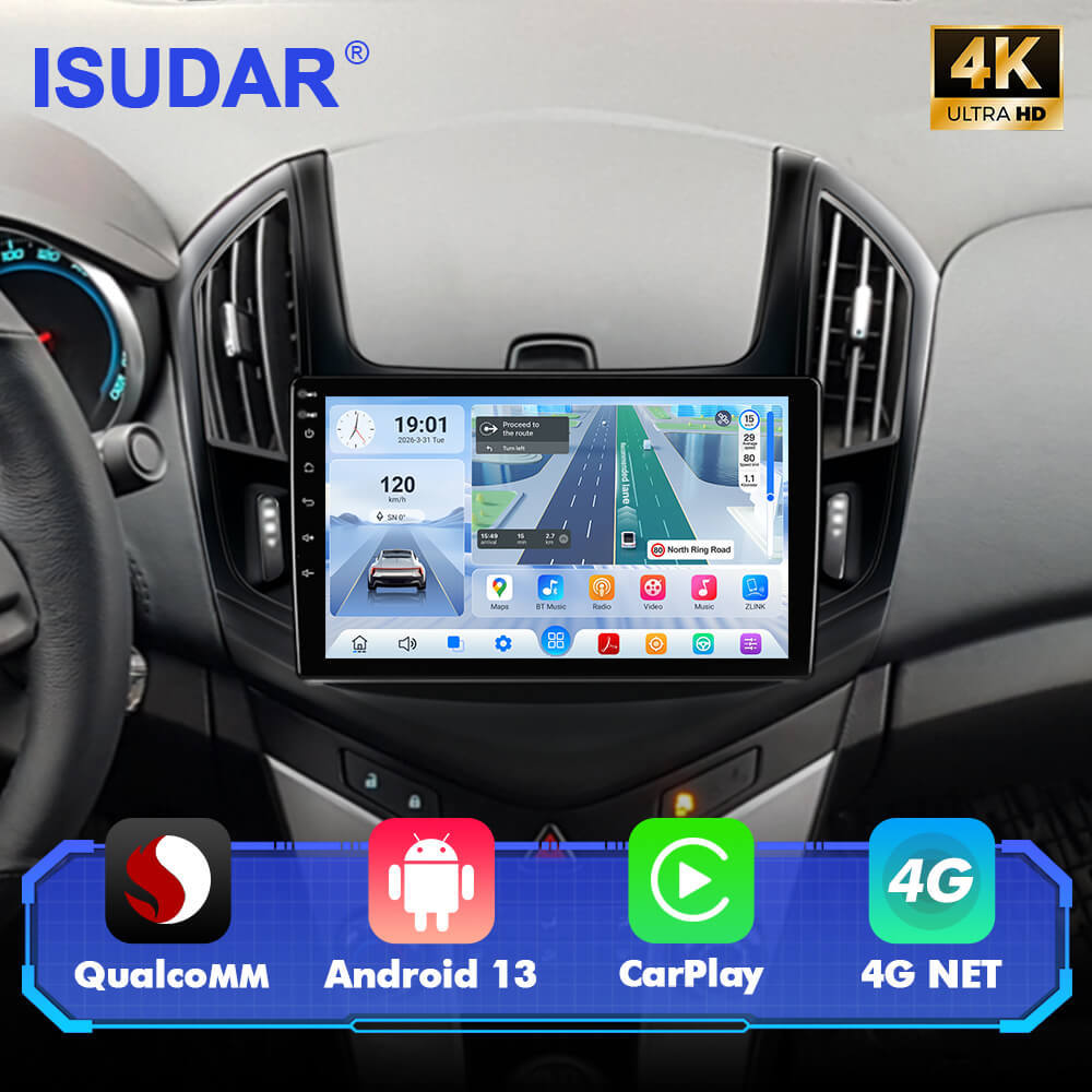 Q74 Qualcomm Android 13 9" Car Radio For Chevrolet Cruze 2013-2015