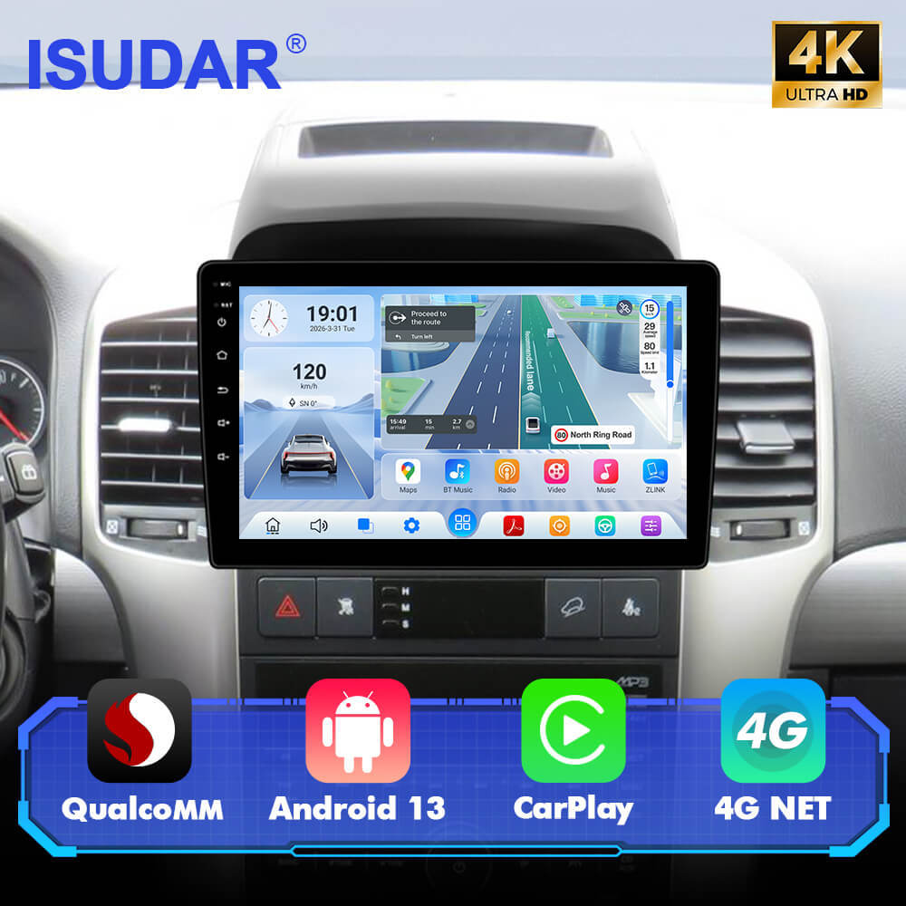 Q74 Qualcomm Android 13 9" Car Radio For Chevrolet Captiva 2008-2012
