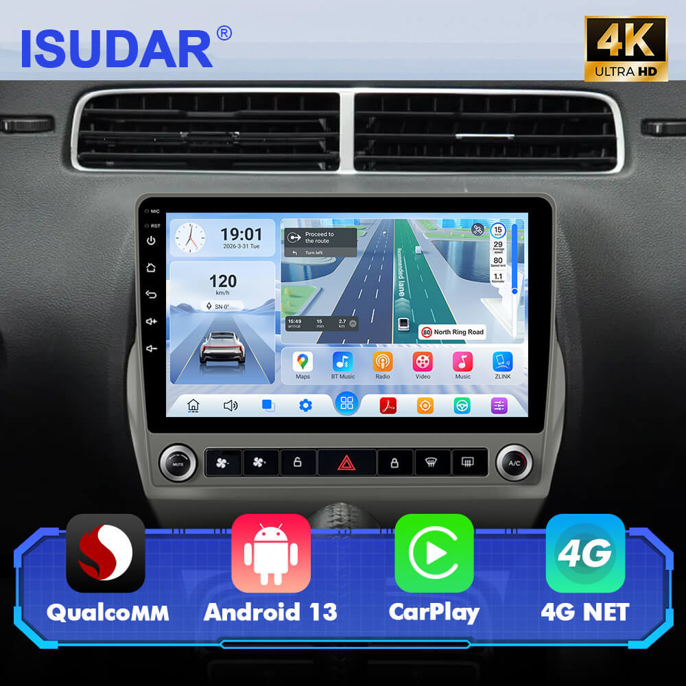Q74 Qualcomm Android 13 9" Car Radio For Chevrolet Chevy Camaro 2010-2015