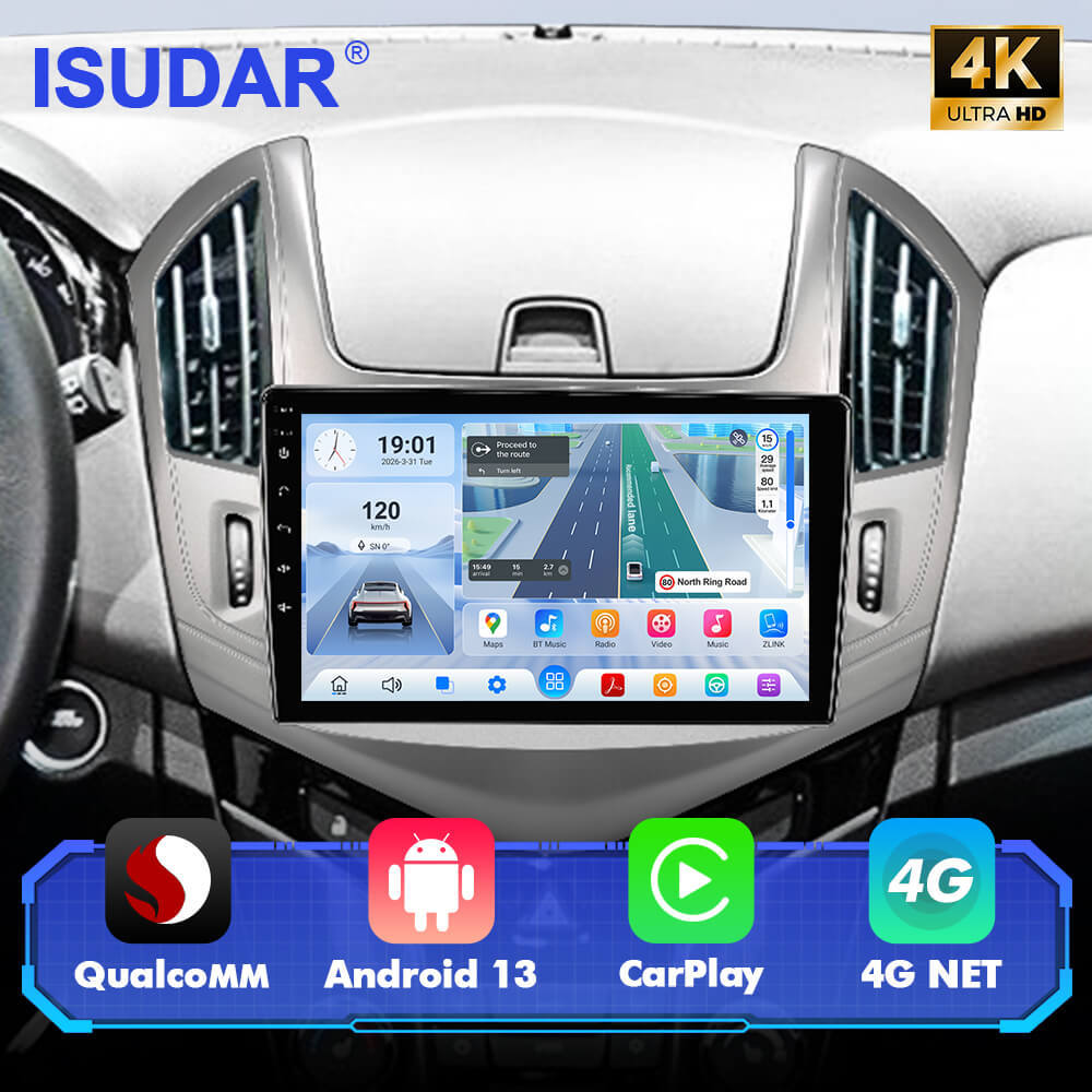 Q74 Qualcomm Android 13 9" Car Radio For Chevrolet Cruze 2013-2015