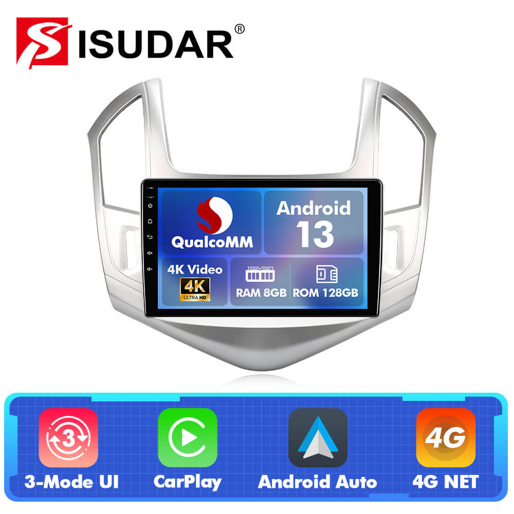 Q74 Qualcomm Android 13 9" Car Radio For Chevrolet Cruze 2013-2015