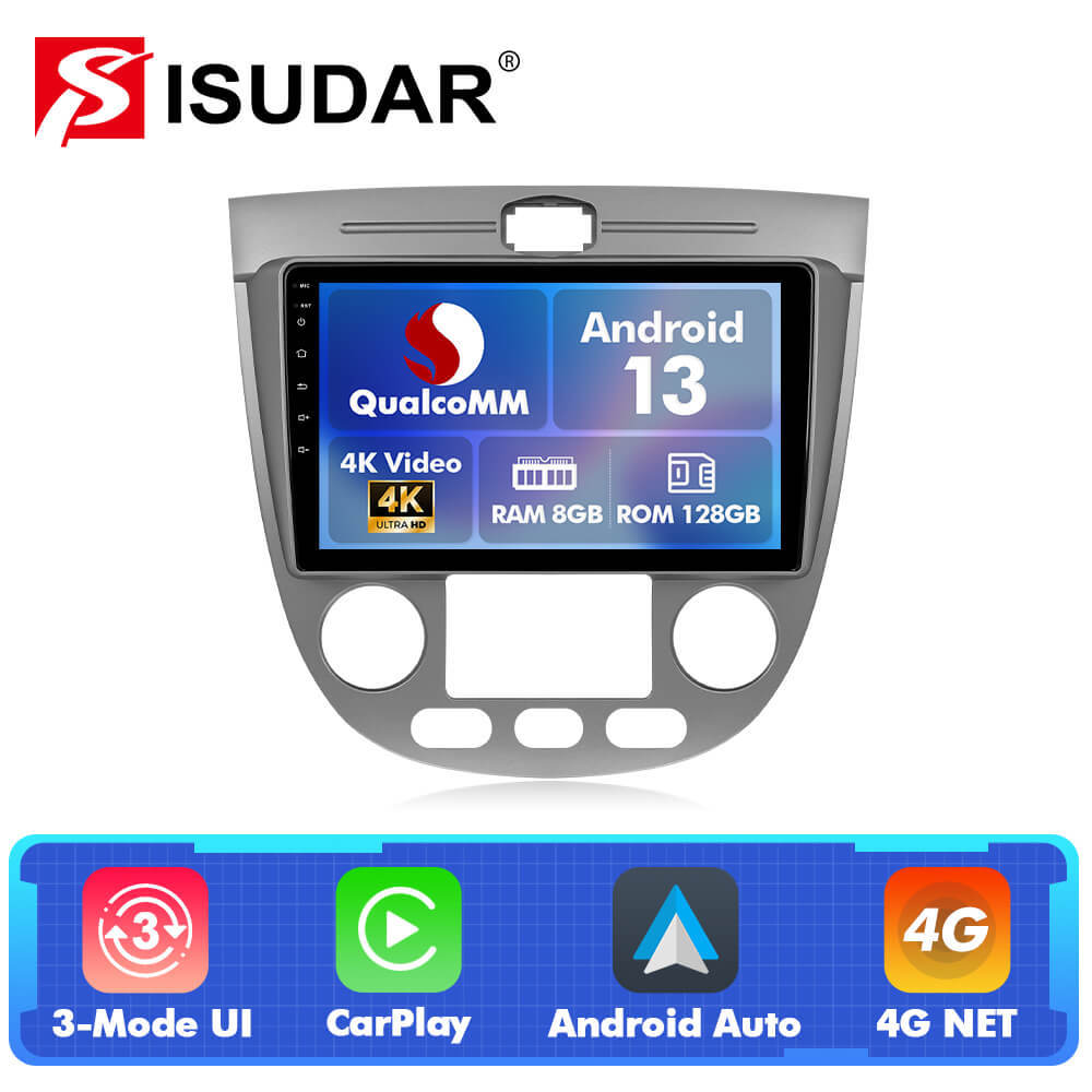 Q74 Qualcomm Android 13 9" Car Radio For Chevrolet Optra 2004-2013