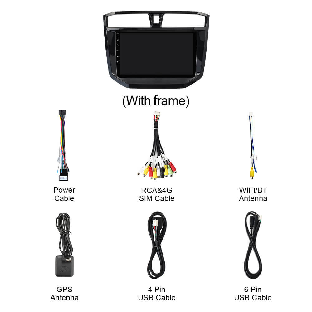 Q74 Qualcomm Android 13 9" Car Radio For Chevrolet S10 MAX 2020-2023
