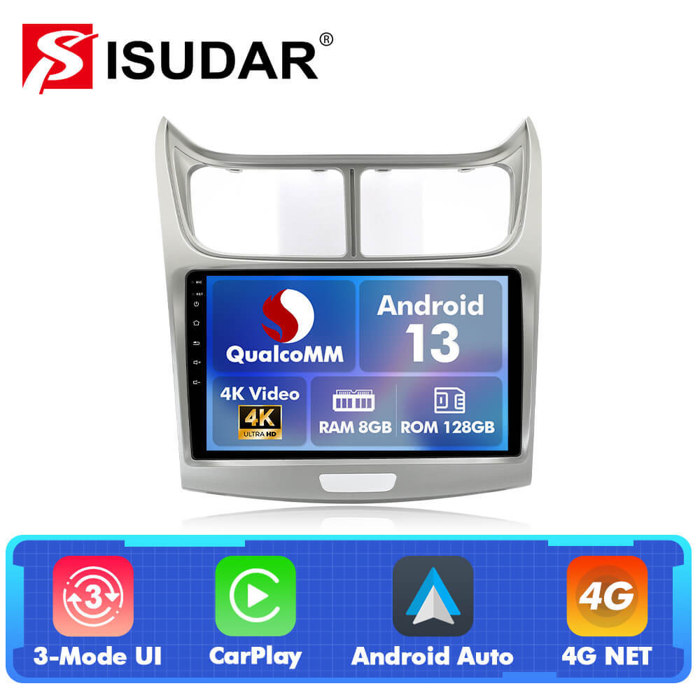 Q74 Qualcomm Android 13 9" Car Radio For Chevrolet Sail 2009-2014