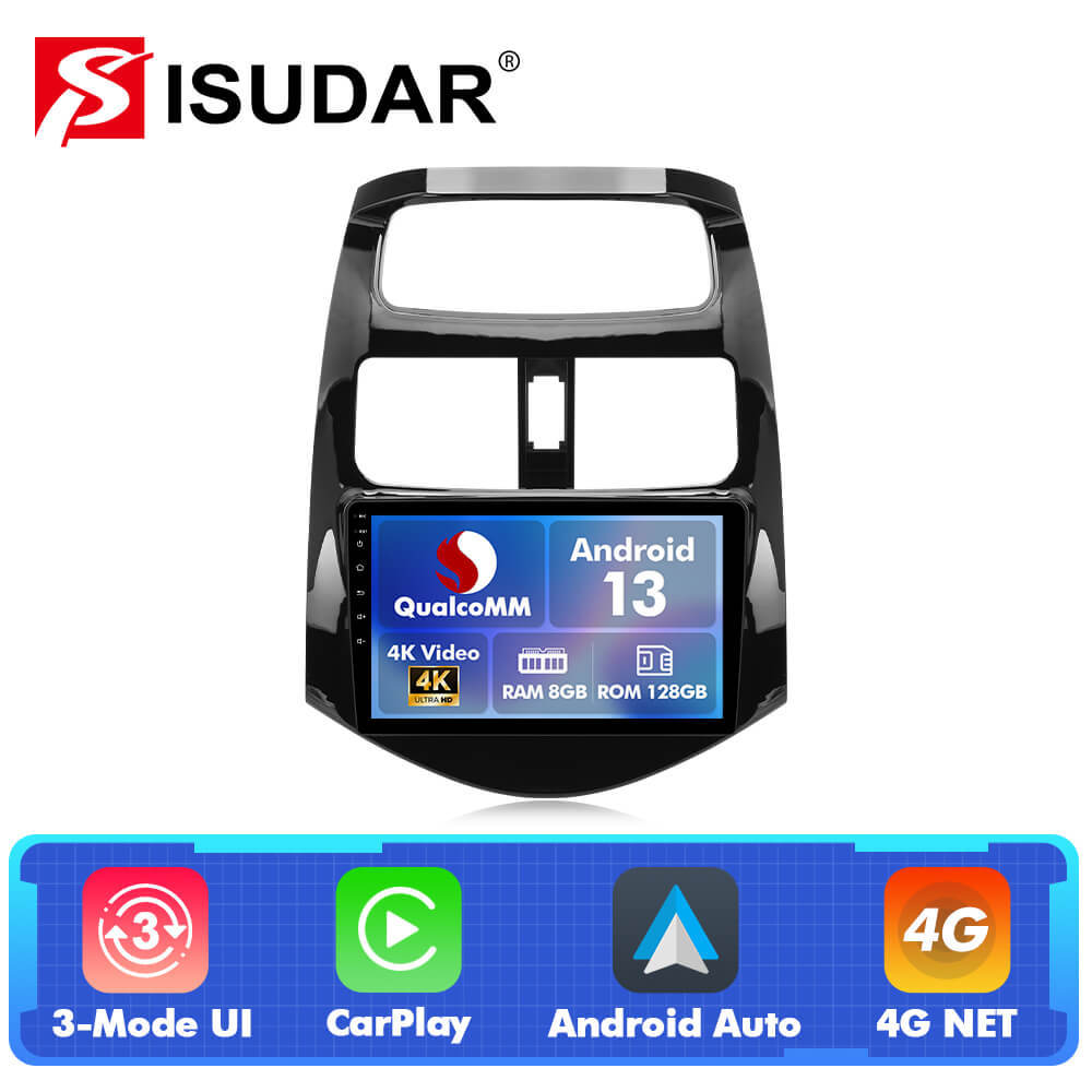 Q74 Qualcomm Android 13 9" Car Radio For Chevrolet Spark 2009-2016